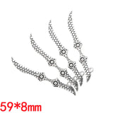 11-20pcs Mixed Styles Antique Knight Sword Anime weapon Charm for Jewelry Making DIY Handmade Weapons Personality Necklace U088