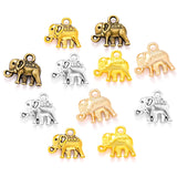 20 pcs Elephant Charms Antique Pendants for Jewelry Making Necklace Bracelet Accessories Findings 12*14mm D9266
