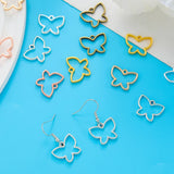 20pcs 6 Color hollow butterfly Charms For Bracelets Necklace Pendant DIY Handmade Jewelry Making accessories 17.5*13.5mm D2136