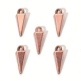 20pcs Alloy Round Diamond-Shaped Pendants in 6 Colors for DIY Necklace Earrings Charms Jewelry Making Supplies B1115-B1118