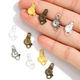 50pcs 4 colors bell Charms Pendants For Necklace Bracelet Jewelry Making DIY Handmade 16*8mm J161