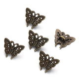 30pcs 6 Colors butterfly Charms For Bracelets Necklace Pendant DIY Handmade Jewelry Making accessories 12*15mm D2148