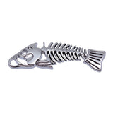 2pcs 56x18mm 2 Colors Antique Bronze Color Antique Silver Color Fish Bone Charms For DIY Jewelry Making