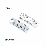 4-25pcs New Product Antique silver color learning tools Charms Pendant Jewelry Metal Alloy Jewelry Marking  U054