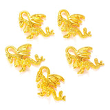 15pcs 7 Color Flying Dragon Charm for Necklace Keyring Pendant  DIY Handmade Jewelry Accessories 18*15mm D814