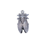5pcs 25x12x6mm 3 Colors Antique Bronze Color Antique Silver Color Antique Gold Color Insect Cicada Charms