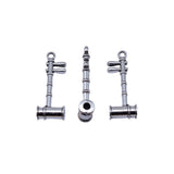 10pcs 28x11mm Antique Silver Color Musical Instruments Erhu Charms For DIY Jewelry Making