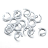 100pcs Multi-colors Mixed Open Rings DIY Multifunction Jewelry Making Findings 1.2X8mm V164