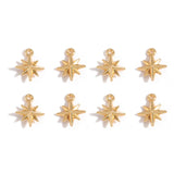 30pcs 5 Colors star Charms For Bracelet Earring necklace Pendants DIY Handmade Jewelry Accessories Making 14*11mm L351