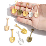 10Pcs Alloy Shovel-Shaped Charms 44*15mm Jewelry Making Supplies DIY Keychain Necklace Earrings Accessories Pendants J514