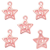 20pcs 6 Colors star Charms For Bracelet Earring necklace Pendants DIY Handmade Jewelry Accessories Making 16*20mm L349