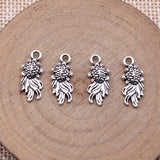 40pcs 17x7mm 3 Colors Antique Silver Color Antique Gold Color Gold Color Chinese Style Goldfish Charms