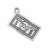 20pcs 21x12mm 3 Colors Antique Bronze Color Antique Silver Color Antique Gold Color Us Dollar Money Charms