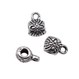 20 cuentas de 8 x 5 x 5 mm, 2 colores, para hacer joyas hechas a mano.