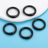20/25/30/35/41mm Multi-colors Mixed Spray painting Alloy Keychain DIY Jewelry Making Findings V161