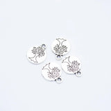 20pcs 4colors Life Tree Charms Pendants DIY Jewelry for Necklace Bracelet Making Accessaries 15*12mm Q238