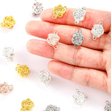 3 Set rose Magnet Connected Clasps Pendant DIY Magnetic Buckle For Jewelry Necklace Bracelet Handmade jewelry accessories W292