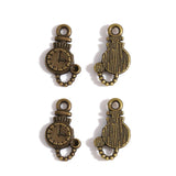 50pcs 4 colors bell Charms Pendants For Necklace Bracelet Jewelry Making DIY Handmade 16*8mm J161