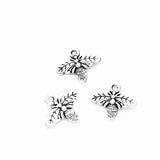 30pcs 6 colors bee Charms metal animal Earring necklace Pendants for Jewelry Making DIY Handmade Craft 15*12mm D2105