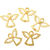 15 pcs/lot angel Antique Silver Plated Bracelets Charm Pendants Fashion Jewelry Making Findings DIY Charms Handmade I232