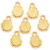 50pcs 5 colors mini shell Charms Pendant For Necklace Bracelet Earring diy Handmade Jewelry Making 12*8mm D7129