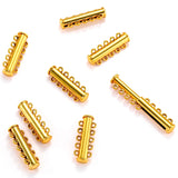 5Set 2-5 Row buckle cylindrical Magnet Connected Clasps Pendant DIY Couple Magnetic Buckle For Jewelry Necklace Bracelet W291