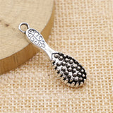 10pcs 10x33mm 2 Colors Antique Silver Color Kc Gold Color Comb Charms For DIY Jewelry Making