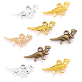 20pcs 5 Colors dinosaur Charms For Bracelets Necklace Pendant DIY Handmade Jewelry Making accessories 20*11mm D9345