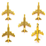 20pcs 5 colors aircraft Charms Zinc alloy Pendant for Necklace earring Pendant DIY Handmade Jewelry 23*15mm J175