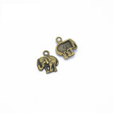 20pcs Elephant Charms Antique Silver color Pendant fit Making Bracelets Jewelry Findings DIY Accessories 16*13mm  D957