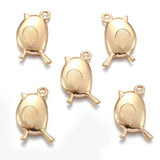 10pcs 6 color Tibetan Silver Plated Pendant Antique bird Charms Jewelry Making DIY Handmade Craft 19*11mm D526