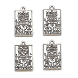 20 Styles Retro silver Style Witch Divination Tarot Card Tag Pendant DIY Charms Necklace Bracelet Jewelry Making 23*14mm J502