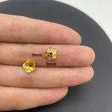 20-40pcs KC Alloy Flower Holder Partition Bead Cap Bead Holder Cap DIY Step Shaking Hairpin Hairpin Crown Accessories V149