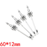 11-20pcs Mixed Styles Antique Knight Sword Anime weapon Charm for Jewelry Making DIY Handmade Weapons Personality Necklace U088