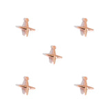 50Pcs Alloy Four-Pointed Star Charms for Jewelry Making DIY Necklaces Bracelets Earrings Keychains and Other Accessories L352