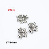 Zinc alloy 10-30pcs Multiple styles Antique Silver plated musical instrument Charms for bracelet necklace DIY jewelry Pendant