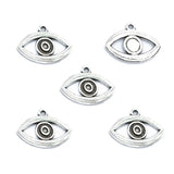 10pcs Metal Antique Eyes Charm Fit Necklace Pendant Jewelry making 20*16mm I185