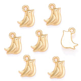 30pcs 8 Color cute bird Charm for Bracelet earring Bracelet Necklace Pendant  DIY Handmade Jewelry Accessories 11*9mm D567