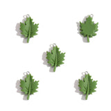 10pcs Resin Leaf Charms Maple Leaf Ginkgo Leaf Pendants Jewelry Making Materials Keychain Charms Earrings Necklace Accessories