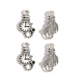 50pcs 4 colors bell Charms Pendants For Necklace Bracelet Jewelry Making DIY Handmade 16*8mm J161