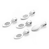 20pcs 8 Colors Exquisite Shovel Charms for Necklace Keyring connector DIY Handmade Jewelry Accessories 7*22mm J496