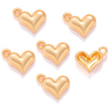 20pcs 5 Color Exquisite heart shaped Charm for Necklace Keyring Pendant  DIY Handmade Jewelry Accessories 14*10mm A137