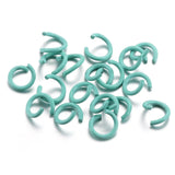 100pcs Multi-colors Mixed Open Rings DIY Multifunction Jewelry Making Findings 1.2X8mm V164