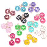 YuenZ  A-Z KC gold color letter DIY accessories enamel alphabet charms alloy small pendant for bracelet 15*13mm W85