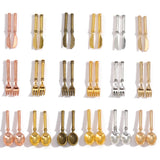 50pcs 6 Colors Mini tableware Spoon fork Dining knife Charms DIY Clothing luggage accessories Jewelry Making 21*3mm J511