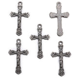 15pcs 5 Color cross Charm for Key Chain Bracelet Necklace earring Pendant  DIY Handmade Jewelry Accessories 32*19mm T29