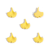 10pcs Resin Leaf Charms Maple Leaf Ginkgo Leaf Pendants Jewelry Making Materials Keychain Charms Earrings Necklace Accessories