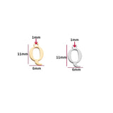 2pcs Stainless Steel Initial Alphabet DIY Jewelry Charms Wholesale A-Z Letter Necklace Making Pendant Never Fade S128