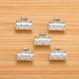 30 pcs 7 color Zinc Alloy Bead DIY big hole metal connector Beads Fits Charm Bracelets Necklaces Pendants making 4*7mm R229