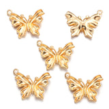 20pcs 6 Colors butterfly Charms For Bracelets Necklace Pendant DIY Handmade Jewelry Making accessories 19*23mm D2149